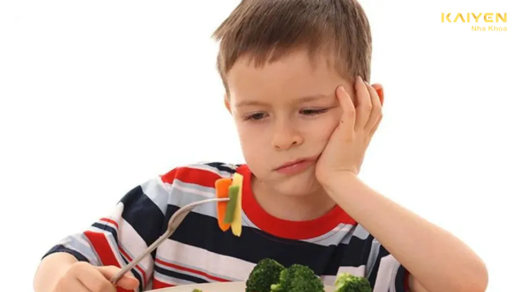 dấu hiệu áp xe răng ở trẻ em